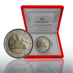 Vatican 2 Euro Proof Coin 2024 - 750th Anniversary of the death of Saint Thomas Aquinas