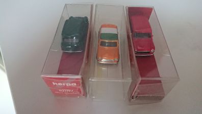3 MINI Model cars
