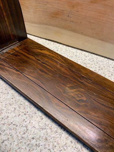 antques lovely piece telescopic book shelf