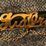 Kia Ora Maori Jade Jadeite Nephrite and 9ct Gold Brooch Image 3