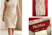 Max mara studio chic dress neutral sophisticated