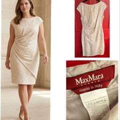 Max mara studio chic dress neutral sophisticated
