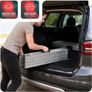 Folding Loading Ramps 180cm Heavy Duty Pair 400kg Capacity, Non-Slip Surface, Portable Foldable Design for Motorcycle, Mobility Scooters, Lawn Mower, Quad, and ATV Image 7