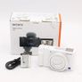 Sony ZV1 White (Rare Color) Full Original Package  Like New Image 4