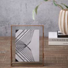 Photo Frame - glass with aluminium frame