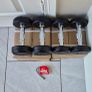 2xbrand new sets of dumbbells Image 7