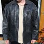 Vintage Leather Jacket XL Image 2