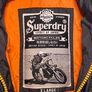 Superdry Mens Motorcycle Style Quilted Jacket Image 8