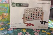 Wooden 4 in a row Game