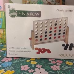 Wooden 4 in a row Game