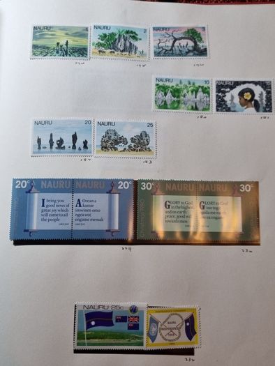 MAURITIUS album with stamps