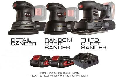 Trend 18v 3 Mix Sander Deal