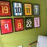 Kids football jersey picture frames Image 3