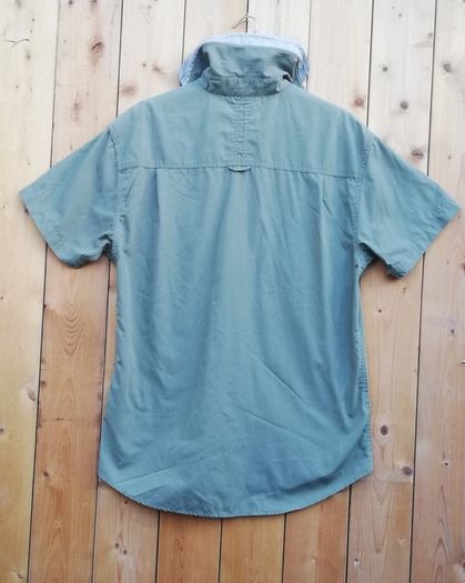 Craghoppers mens solardry short sleeve shirt green medium size