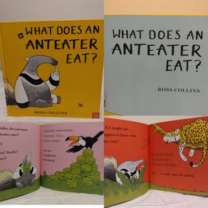 What Does an Anteater Eat hardback book