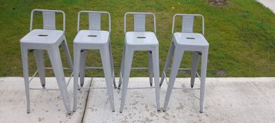 Industrial bar stool