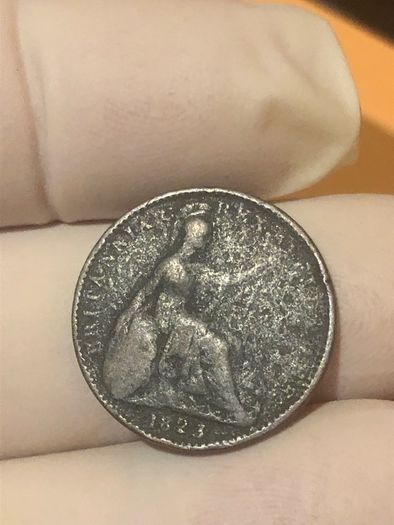 1823 Farthing George 4 th