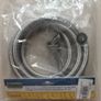 Flexible Hose 2 meters long  equals 200 cm for Washing Machine and Dishwasher in Stainless Steel, Image 2