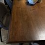 200cm Smoked Oak Dining Table Like New Image 3