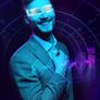 LED Visor Glasses - Luminous Futuristic Flashing Glasses (FREE POSTAGE) Image 3