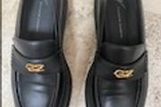 Women winter loafers. GIUSEPPE ZANOTTI. Italy. New. UK7