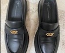 Women winter loafers. GIUSEPPE ZANOTTI. Italy. New. UK7