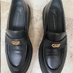 Women winter loafers. GIUSEPPE ZANOTTI. Italy. New. UK7