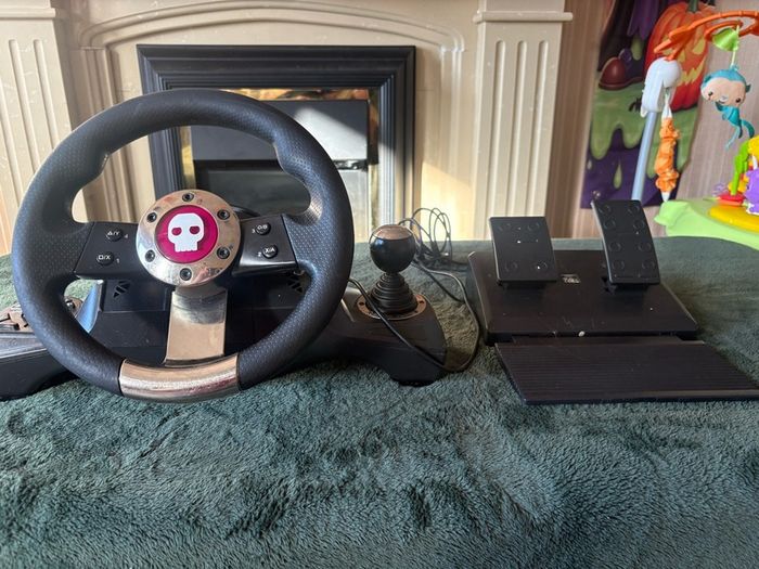 Racing Wheel + Pedals Set for Sale