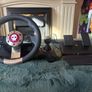 Racing Wheel + Pedals Set for Sale Image 2