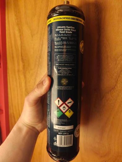 Fastgas n2o gas nitrous oxide