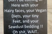 Funny Hipsters Tin Metal sign