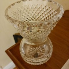 Galway crystal vase