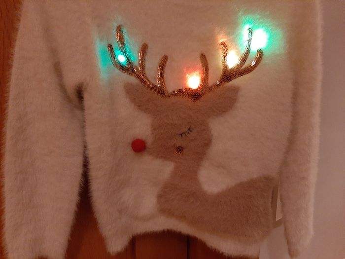 Girls christmas jumper