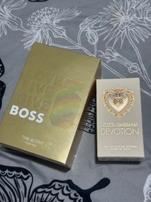 Hugo Boss BOSS The Scent For Her Edp 30ml Gift Set and Dolce and Gabbana Devotion Parfum new