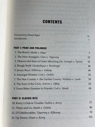 'Great GAA rivalries' by John Scally