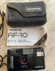 Olympus AF-10 + Case + Booklet
