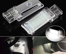 2Pcs LED Interior Footwell Light For VW Golf 5/6/7 Plus Polo Scirocco Passat B6 B7 B8 CC Tiguan Jetta Caddy Tourage Sharan EOS