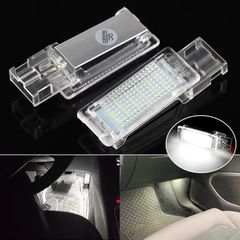 2Pcs LED Interior Footwell Light For VW Golf 5/6/7 Plus Polo Scirocco Passat B6 B7 B8 CC Tiguan Jetta Caddy Tourage Sharan EOS