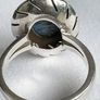 Mexican sterling silver 925 ring with Lapis Lazuli Image 6