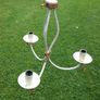 DAR RIB0333M Cream metal Ceiling Light Image 3