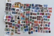 World stamp collection - vintage stamps