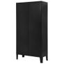 Bookshelf Industrial Black 90x40x180 cm Steel Image 6
