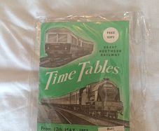 Irish Railway timetables 1957