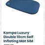 Camping double self inflating bed Image 7