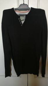 Boys black cardigan XS