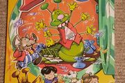 Extra Large Vintage Children's Puzzle &amp; Colouring book