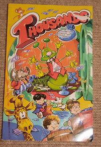 Extra Large Vintage Children's Puzzle & Colouring book