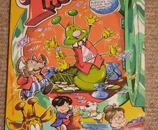 Extra Large Vintage Children's Puzzle & Colouring book