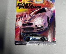 Nissan Skyline R34 Fast And Furious Hot Wheels