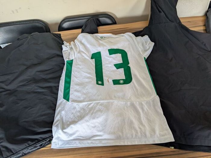 Ireland soccer team issued gear